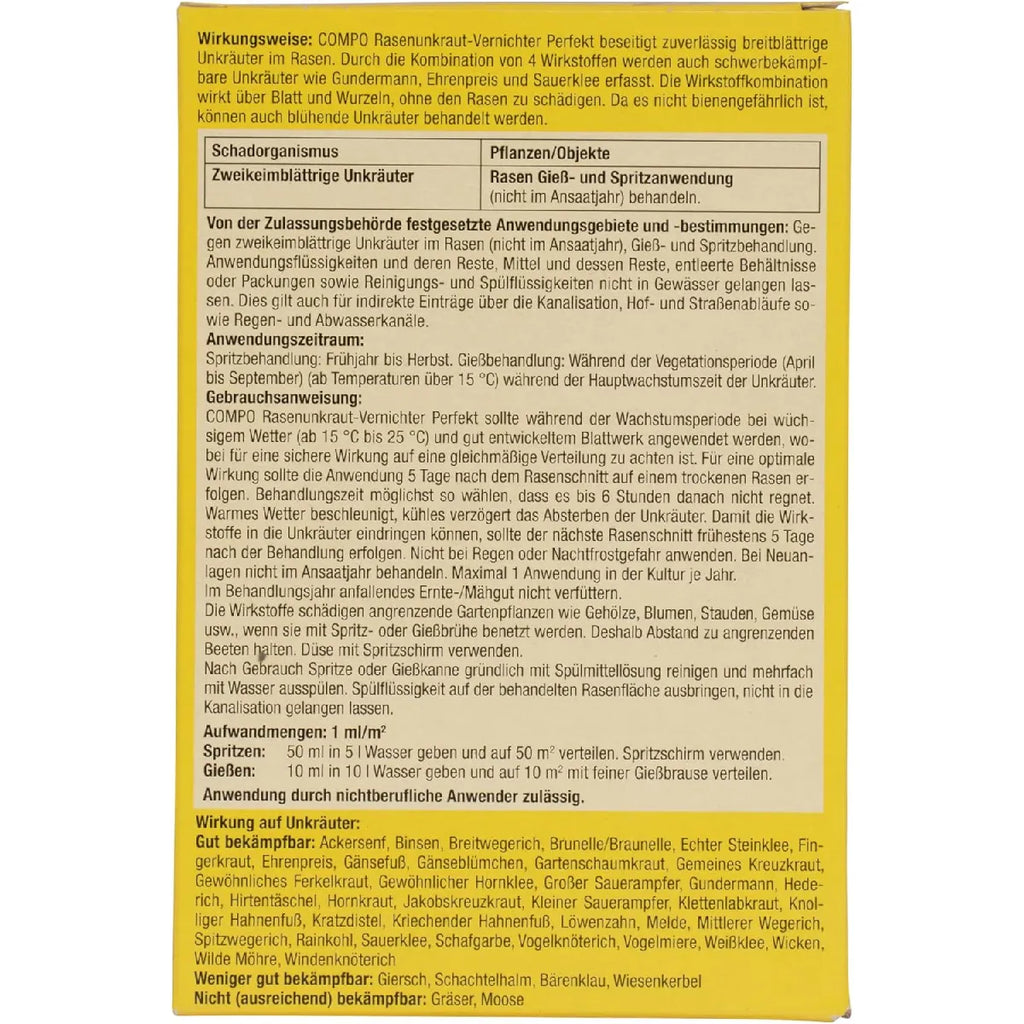 GARDEN Désherbant COMPO 200 ml jardin gazon